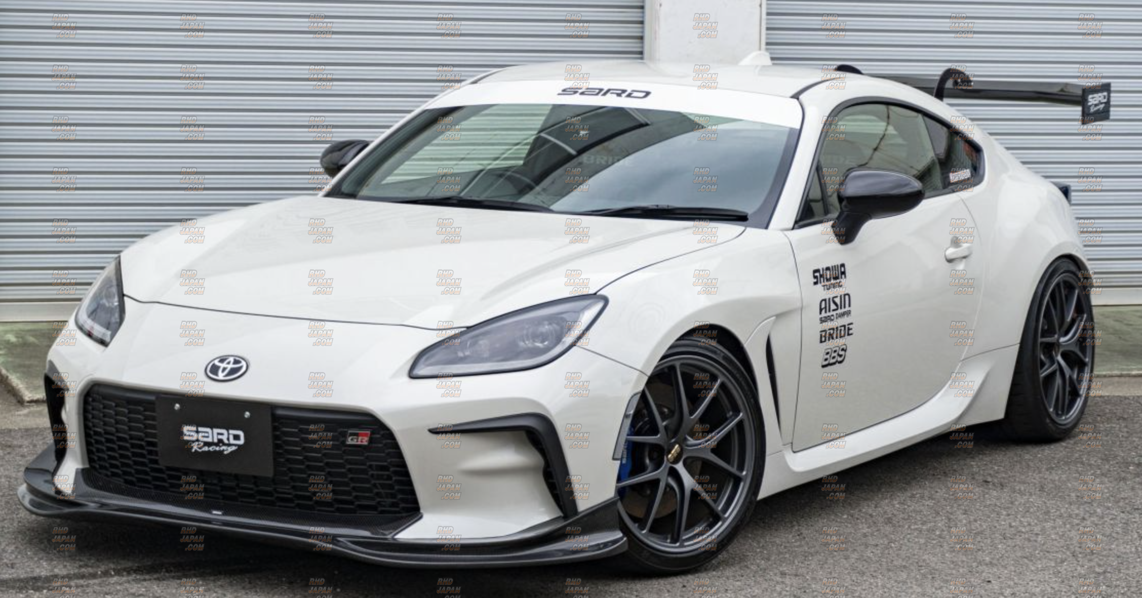 Sard GT1 Front Half Spoiler Wet Carbon Fiber - GR86 ZN8 - RHDJapan